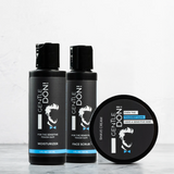 Face Scrub, Moisturizer, and Shaving Cream Bundle